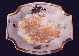 early MCM-Hollywood Regency-Signed MARBRO Jewelry /Candy/Trinket Octagonal DISH - $66.44