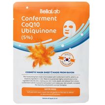 BellaLab - Conferment Coenzyme Q10 Ubiquinone (5%) Cosmetic Mask Sheet, ... - $24.99