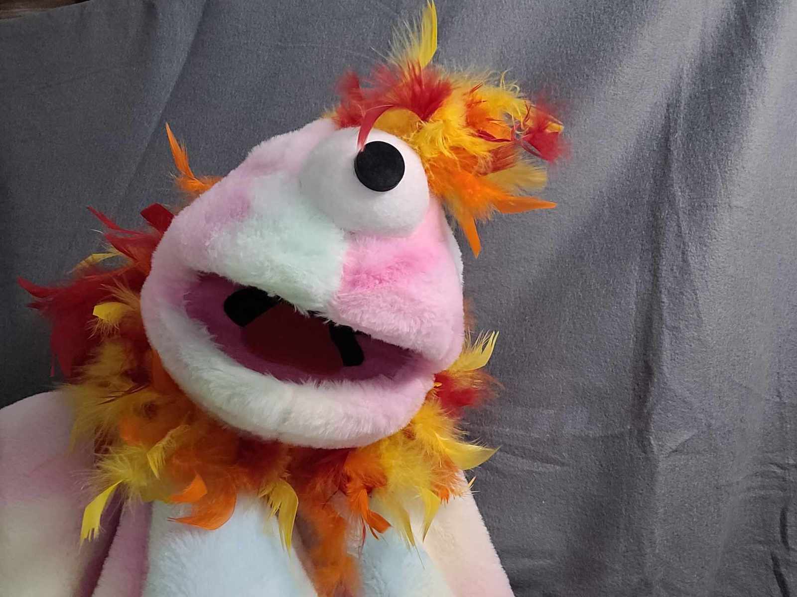 Professional Muppet Style "Alien" Ventriloquist Bag Puppet *Custom Made * K01 - $100.00