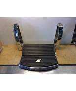 STIDD FOLDING FOOT REST Chrome BRONZE-BLACK pad 16-5/8&quot; Wide MARINE BOAT - €258,90 EUR
