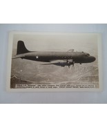 Douglas C-54 Skymaster Army Combat Transport WW2 Airplane Aircraft RPPC ... - $6.99
