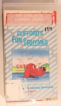 Clifford VHS Tape Fun With Rhymes  - £10.24 GBP