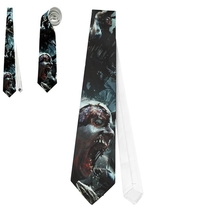 Necktie Zombies Dead Undead Horror Halloween - £19.98 GBP
