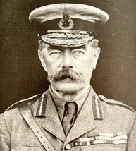 Earl Kitchener Secretary Of State For War WW1 Print 1917 Hampshire Ship ... - $565.67 MXN