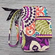 Vera Bradley Smartphone Wristlet Wallet - Retired Pattern Plum Crazy - £6.56 GBP