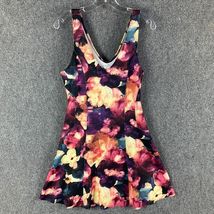 Abercrombie &amp; Fitch Dress Women&#39;s Large A-Line Floral Polyester Blend - $34.83 CAD