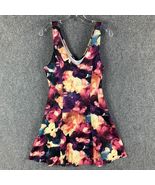 Abercrombie &amp; Fitch Dress Women&#39;s Large A-Line Floral Polyester Blend - $34.83 CAD