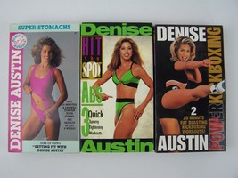 Denise Austin Exercise &amp; Fitness VHS Video Tape Lot #2 - £11.66 GBP