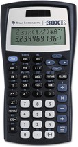Texas Instruments Ti-30X Iis 2-Line Scientific Calculator, Black Color: Black, - £29.60 GBP