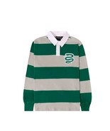 The Hundreds x Harry Potter Slytherin Rugby Jersey Green Polo T-Shirt Si... - £54.15 GBP