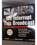 We Interrupt This Broadcast  Hard Cover Book with Dust Jacket &amp; 2 Audio ... - £8.49 GBP