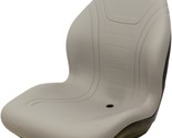 Milsco XB200 Gray Seat  Fits John Deere Case Toro etc - $149.99