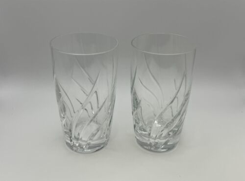 Pair of Rogaska Crystal JULIET Highball Glasses - $109.99
