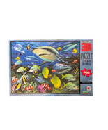 Milton Bradley &quot;Shark Waters&quot; Super 3D 500 Piece Jigsaw Puzzle 24”x18” S... - €18,94 EUR
