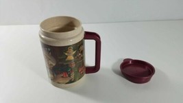 Walt Disney World  Happy Holidays 1997 thermal mug with pinocchio - £7.56 GBP