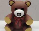 Vintage 1985 Ross Laboratories Squeaker Squeaky Brown Teddy Bear - $9.89