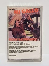 SEALED Cassette RARE VTG VICENTE FERNANDEZ - Hoy Platique Con Mi Gallo -... - $17.81