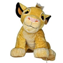 Disney Simba Lion King Stuffed Animal Plush 18&quot; Cub Jumbo Large Just Play - £18.98 GBP