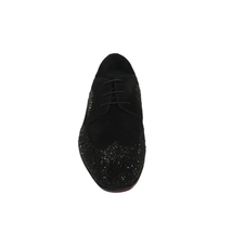 Men's GENIO Suede Red Leather Sole Shoes Turkey 120196481 Black Stones image 2