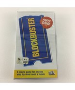 Blockbuster Video Party Board Game Card Decks Retro VHS Case Timer New S... - $23.71