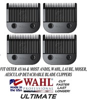 4-WAHL ULTIMATE COMPETITION 9 BLADE*Pet Grooming Fit Many Oster,Andis Cl... - £127.88 GBP