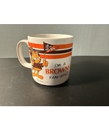 Vintage Cleveland Browns Garfield &quot;I&#39;m A Browns Fan-atic!&quot; Coffee Cup - $22.15 CAD