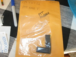 LOT o 2 NEW OEM Kenwood Push to Talk PTT Button T TK-250 Black  # K29-49... - $15.19