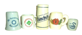 20 German Breweries Miniature SHOTGLASSES German Beer Steins - £15.39 GBP