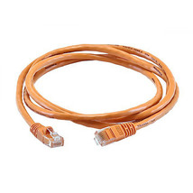 Monoprice 3379 CAT5E 24AWG Utp Patch Cable  5FT Orange - £17.92 GBP