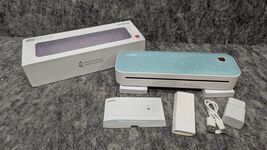 PeriPage Mini A40 ITP01 Blue Rechargeable 203DPI Mobile Printer + Adapte... - $29.99