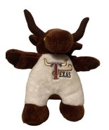 Souvies Texas Longhorn Bull Steer Mascot Beanbag Plush Stuffed Animal So... - £11.55 GBP
