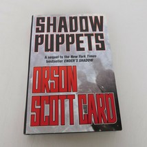 Shadow Puppets Orson Scott Card 2002 HCDJ First Edition Ender Shadow Series - £7.70 GBP
