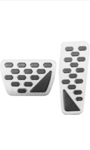 Gas Brake Pedal Cover Anti Slip Foot Pedals for Jeep Wrangler JL 2018-20... - $14.85