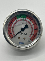 Wika 30064341 Pressure Gauge, 0-11 Bar Oil Filled  - $23.70