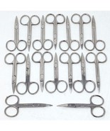 Vintage La Cross Curved Blade Stainless Nail Scissors - Lot of 16 - $39.95