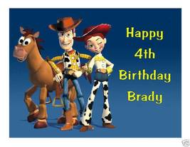 Toy Story Jessie &amp; Woody Edible Cake Image Cake Topper - £7.94 GBP+