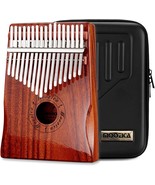Moozica 17 Keys Kalimba Marimba, Solid Koa Wood Professional Thumb Piano... - £49.98 GBP