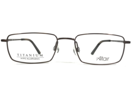 Altair Eyeglasses Frames A4004 BARK Brown Rectangular Full Rim 53-18-140 - £29.41 GBP