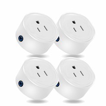 Martin Jerry Mini Smart Plug (4 Pack), Alexa And Google Home Compatibility, - £35.36 GBP