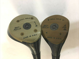 Custom Built Custom Fit 1 and 4  Golf Clubs Bio-Mech Roll Sole Maltby - $54.45