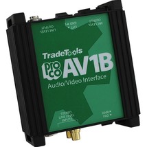 Pro Co AV1B Video and Audio Passive Interface Connected to Microphone/PA... - $5,055.19 MXN