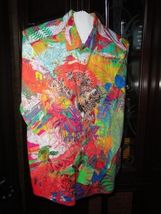 Robert Graham Garden Glory Long Sleeve Embroidered Shirt Size Medium image 6