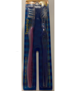 Ranir Toothbrushes Teardrop Sure Grip Handle Medium Bristle Blue &amp; Red-S... - $87.88