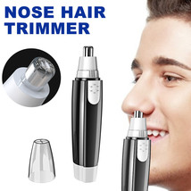 Electric Nose Ear Hair Trimmer Face Eyebrow Mustache Beard Shaver Clipper Unisex - £10.27 GBP