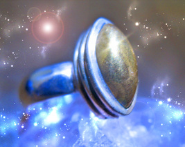 HAUNTED RING BREAK THROUGH ANY BLOCK, SHIELD & BARRIER HIGHEST LIGHT MAGICK image 2