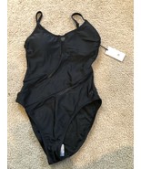 Shade &amp; Shore Mesh One Piece Swimsuit Size Small Womens Black Illusion C... - £22.05 GBP