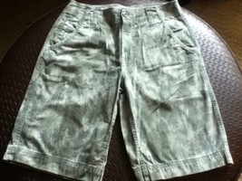 Boys-Waist size 28-Mossimi Supply Co.-camouflage green shorts - $9.59
