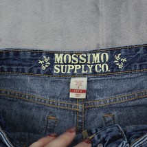 Mossimo Shorts Womens 6 Blue Mid Rise 5 Pocket Design Hot Pants Jeans Bottoms - £17.82 GBP