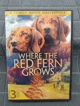 Where The Red Fern Grows DVD including 3 bonus films  - £4.45 GBP