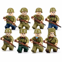 Korean War Chinese Volunteer Army Soldiers 10pc Minifigure Set - $15.03+